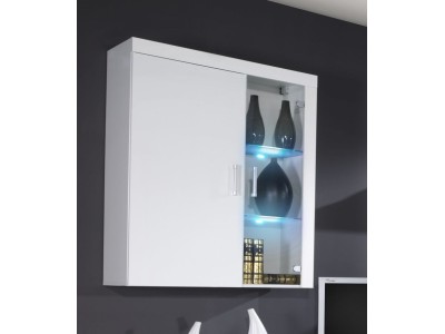 Cama hanging display cabinet SAMBA white/white