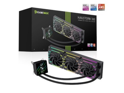 Gamemax CPU Liquid Cooler | HAILSTORM