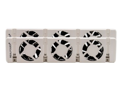 RealPower HL-2 Indoor White Fan electric