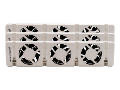 RealPower HL-3 Indoor White Fan electric