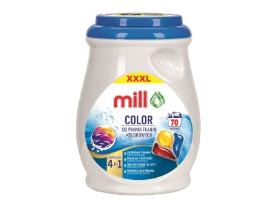 MILL PROFESSIONAL 3-chamber colour wash capsules