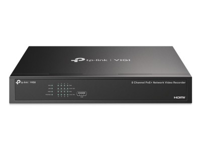TP-LINK VIGI NVR1008H-8P 8-Channel PoE+ NVR