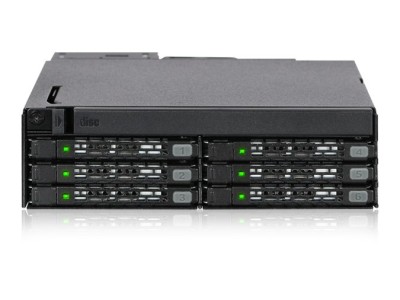 Icy Dock MB606SPO-B drive bay panel