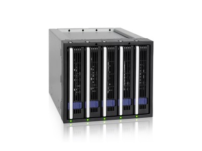 Icy Dock MB155SP-B drive bay panel