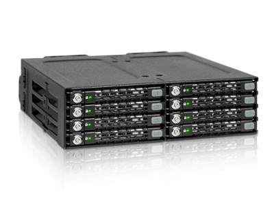 Icy Dock MB998SK-B drive bay panel