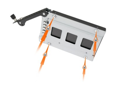 Icy Dock MB492SKL-B drive bay panel