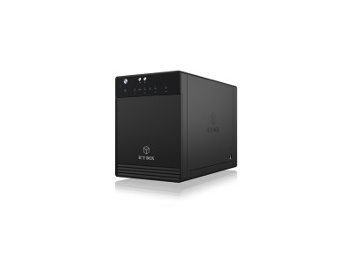 ICY BOX IB-3740-C31 HDD/SSD enclosure Black