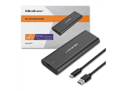 Qoltec 50312 storage drive enclosure SSD