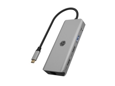 ICY BOX Docking Station 9-in-1 Portable