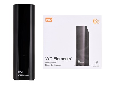 Western Digital Elements WDBWLG0060HBK-EESN external hard