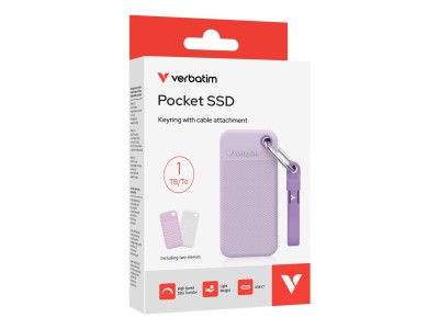 SSD 1TB Verbatim Pocket with two