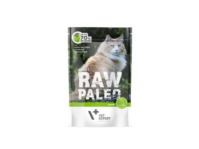 VETEXPERT Raw Paleo Adult Cat Venison