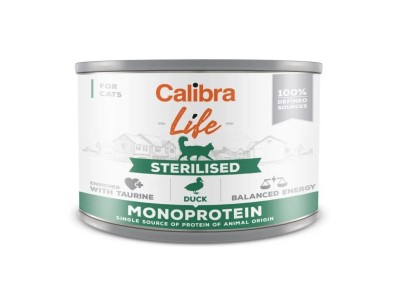 CALIBRA Cat Life Sterilised Duck -