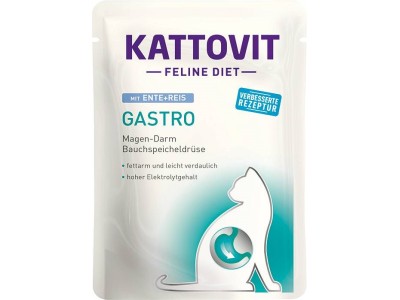 KATTOVIT Feline Diet Gastro Duck with