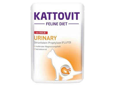 KATTOVIT Feline Diet Urinary Veal -