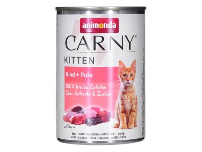 ANIMONDA Carny Kitten Beef Turkey -