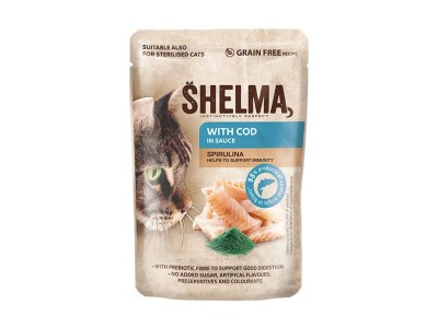 SHELMA with cod in sauce -