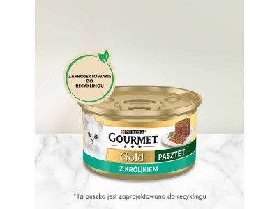 GOURMET Gold Rabbit - wet cat