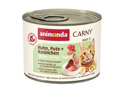 ANIMONDA Carny Adult Chicken, turkey, rabbit
