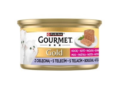 PURINA Gourmet Gold Kitten Veal mousse