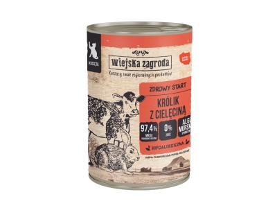 WIEJSKA ZAGRODA Rabbit with veal for