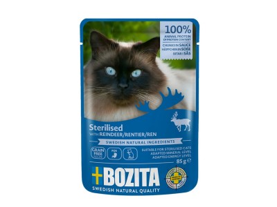 BOZITA Sterilised Meat chunks in sauce