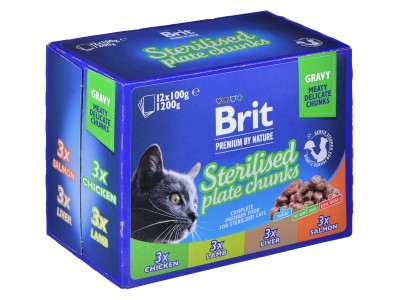 BRIT Premium Cat Sterilised Plate -