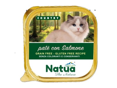 NATUA Country Salmon - wet cat