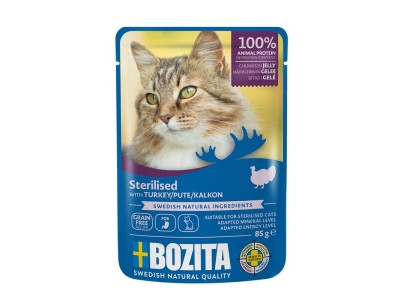 BOZITA sterilised pieces in jelly with
