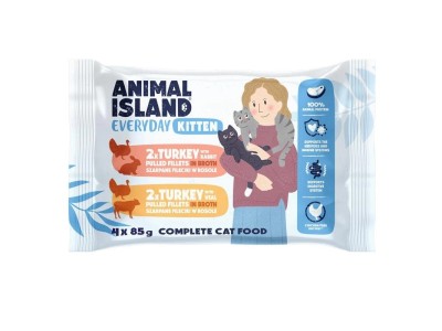ANIMAL ISLAND Everyday Kitten Turkey with
