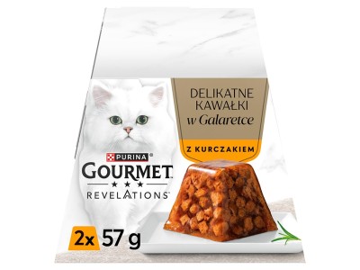 PURINA Gourmet Revelations Chunks in jelly