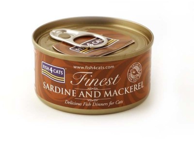 FISH4CATS Sardine and mackerel - wet