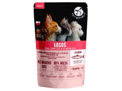 PET REPUBLIC Adult Salmon finely chopped