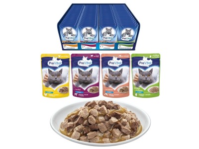 PREVITAL Cat Food Mix 4 Flavors