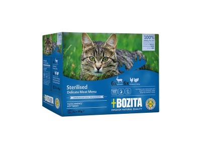 BOZITA Sterilised Delicate meat menu Box