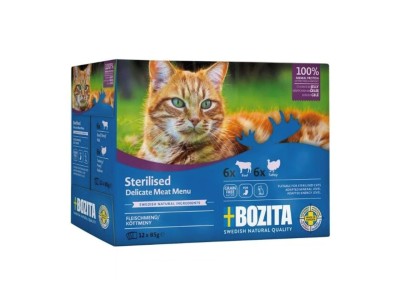 BOZITA Sterilised Delicate meat menu in