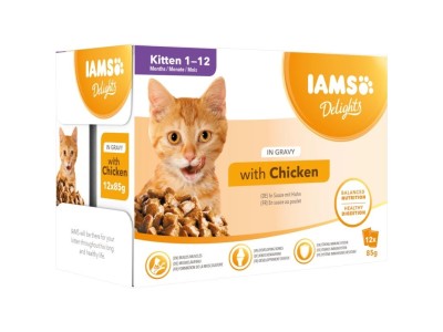 IAMS Delights Kitten Chicken in gravy