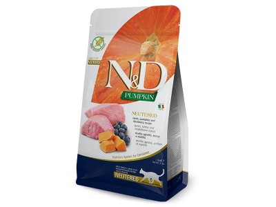 FARMINA N&D Pumpkin Cat Lamb and