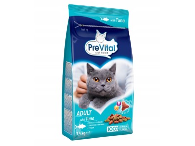 PREVITAL Adult Tuna - dry cat