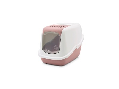 SAVIC Nestor White-Pink - Covered Cat