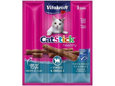 VITAKRAFT CatStick Mini with flounder and