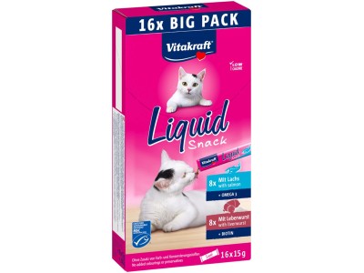 VITAKRAFT Liquid Snack Liver with Salmon