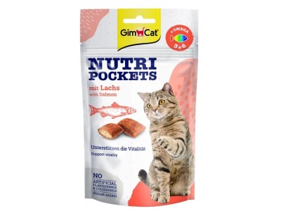 GIMCAT Nutri pockets Salmon - cat