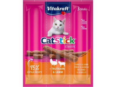 VITAKRAFT Cat Stick Turkey and lamb