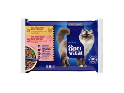 OPTIVITAL Shreds in gravy with chicken