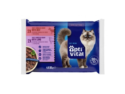 OPTIVITAL Lamb and beef - wet