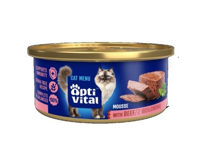 OPTIVITAL Fluffy mousse with beef -