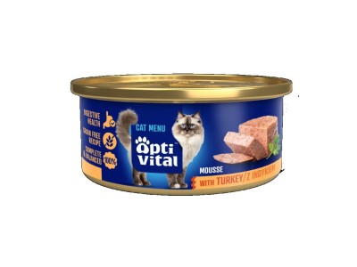 OPTIVITAL Fluffy mousse with turkey -