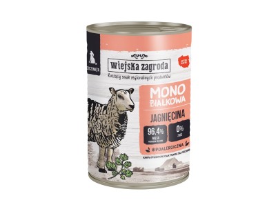 WIEJSKA ZAGRODA Puppy Monoprotein Lamb -