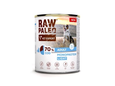 VETEXPERT Raw Paleo Cod Light Monoprotein